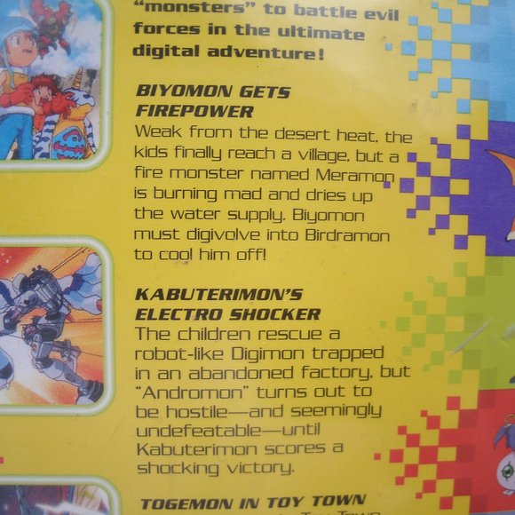 Digimon Vol 1 VHS anime tape - Picture 15 of 16